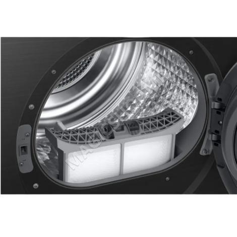 Uscător de rufe Samsung DV90DG6845LBU4, 9kg, Negru